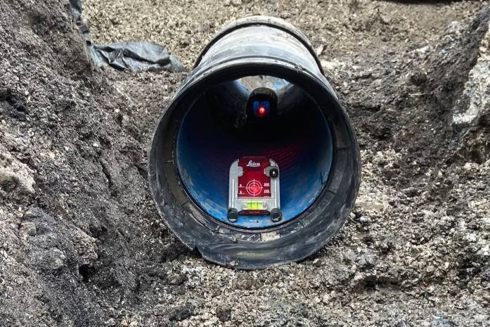 Drainage installation and underground pipework in Manchester for construction project